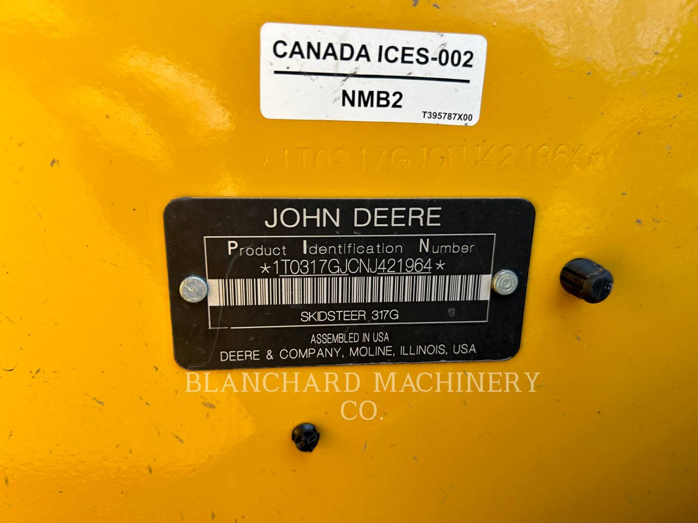 2022 John Deere 317G Misc