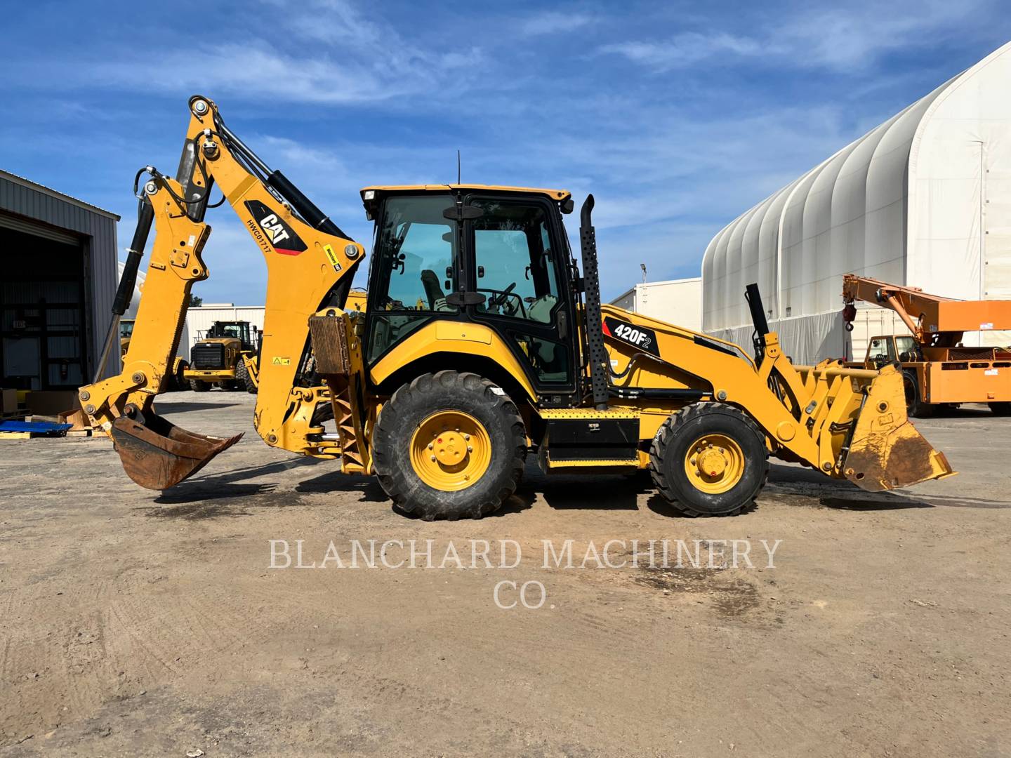 2016 Caterpillar 420 F 2 Tractor Loader Backhoe