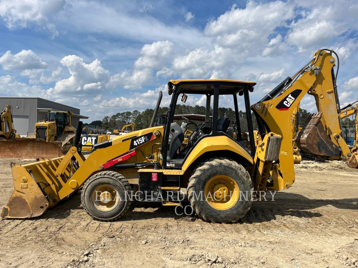 2018 Caterpillar 415F2ST Tractor Loader Backhoe