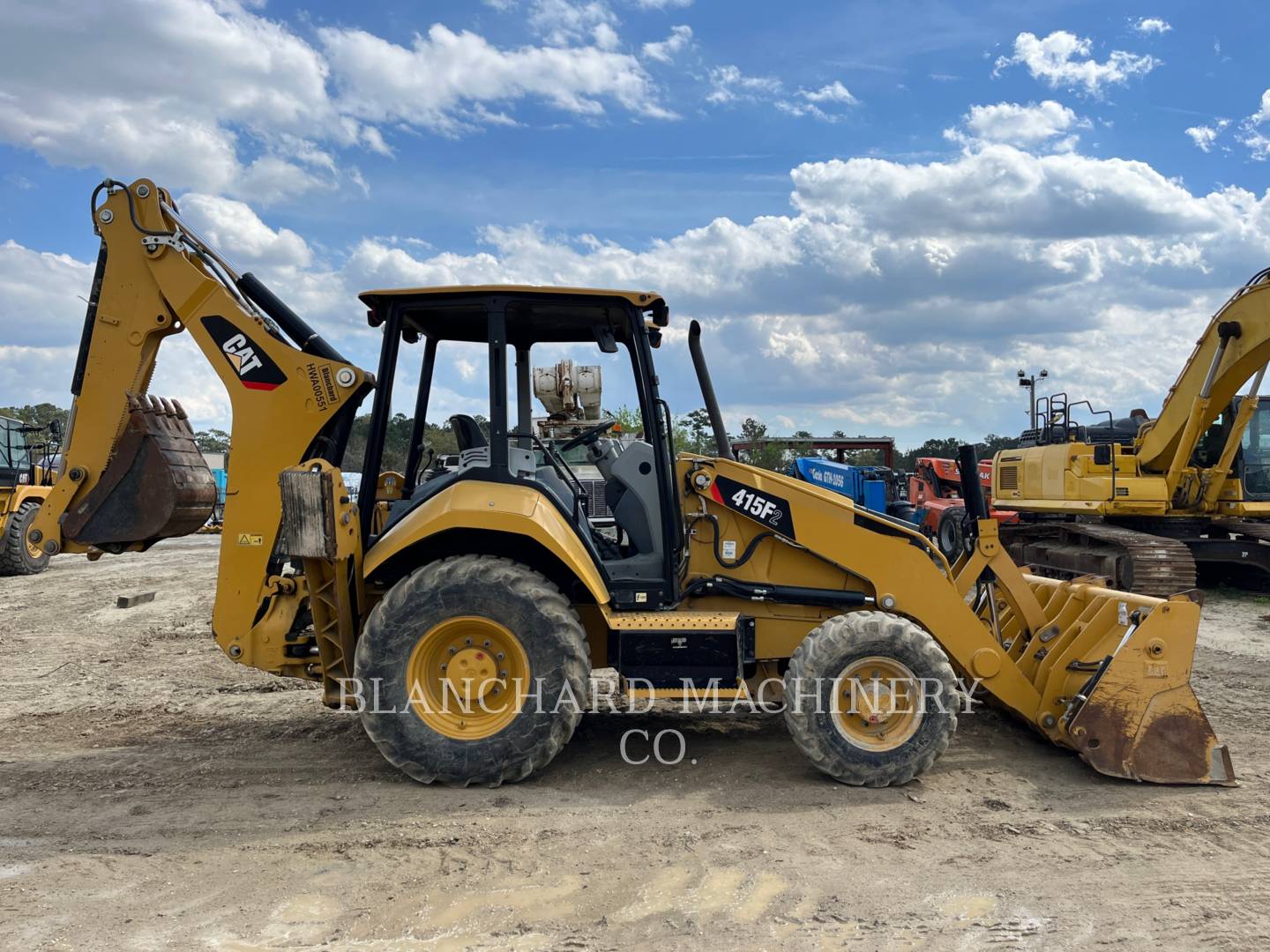 2018 Caterpillar 415F2ST Tractor Loader Backhoe