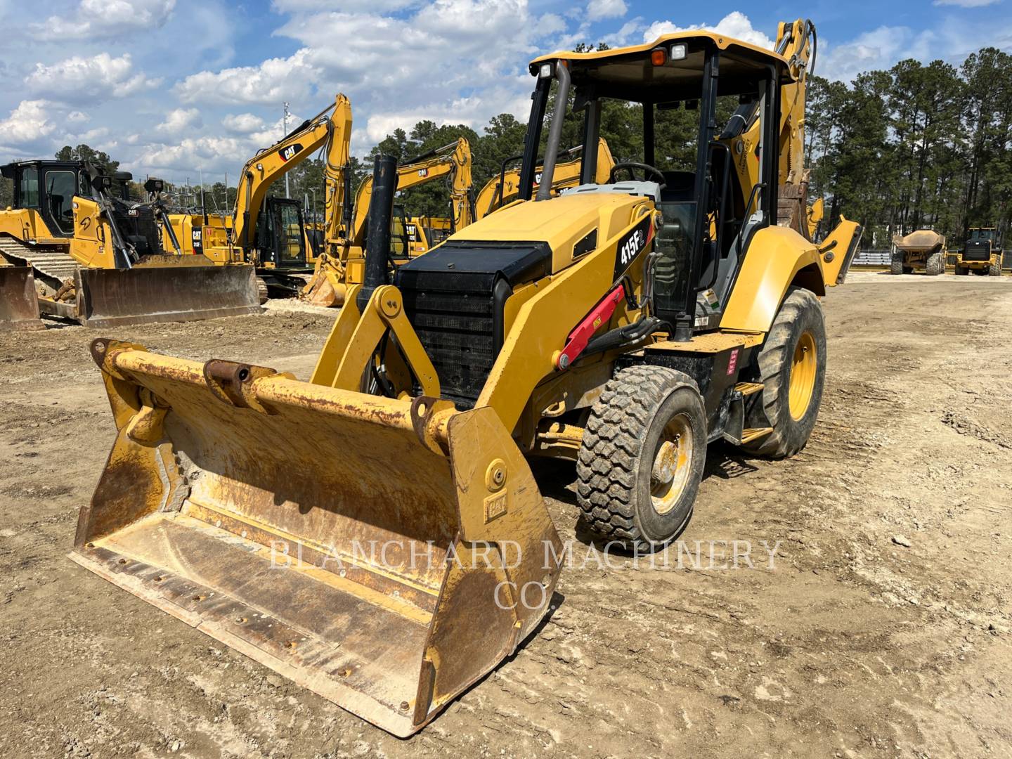 2018 Caterpillar 415F2ST Tractor Loader Backhoe