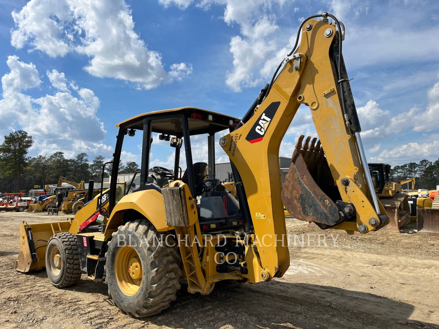 2018 Caterpillar 415F2ST Tractor Loader Backhoe