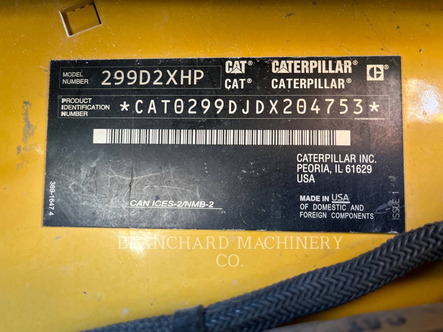 2019 Caterpillar 299D2XHP Misc