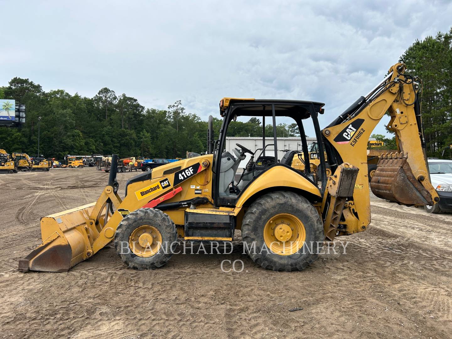 2014 Caterpillar 416FST Tractor Loader Backhoe