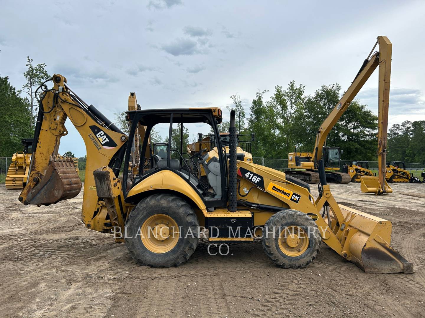 2014 Caterpillar 416FST Tractor Loader Backhoe