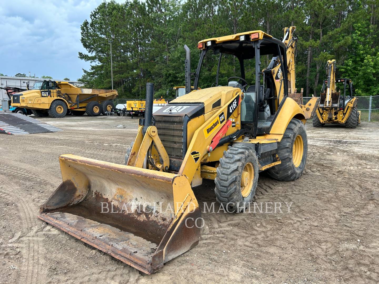 2014 Caterpillar 416FST Tractor Loader Backhoe