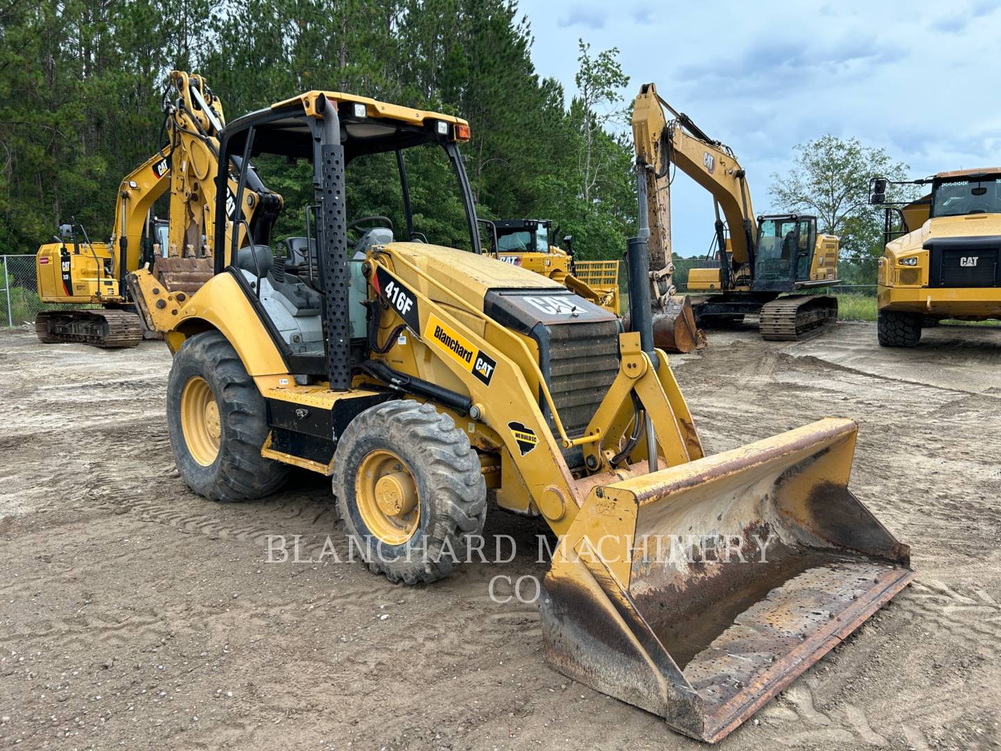 2014 Caterpillar 416FST Tractor Loader Backhoe