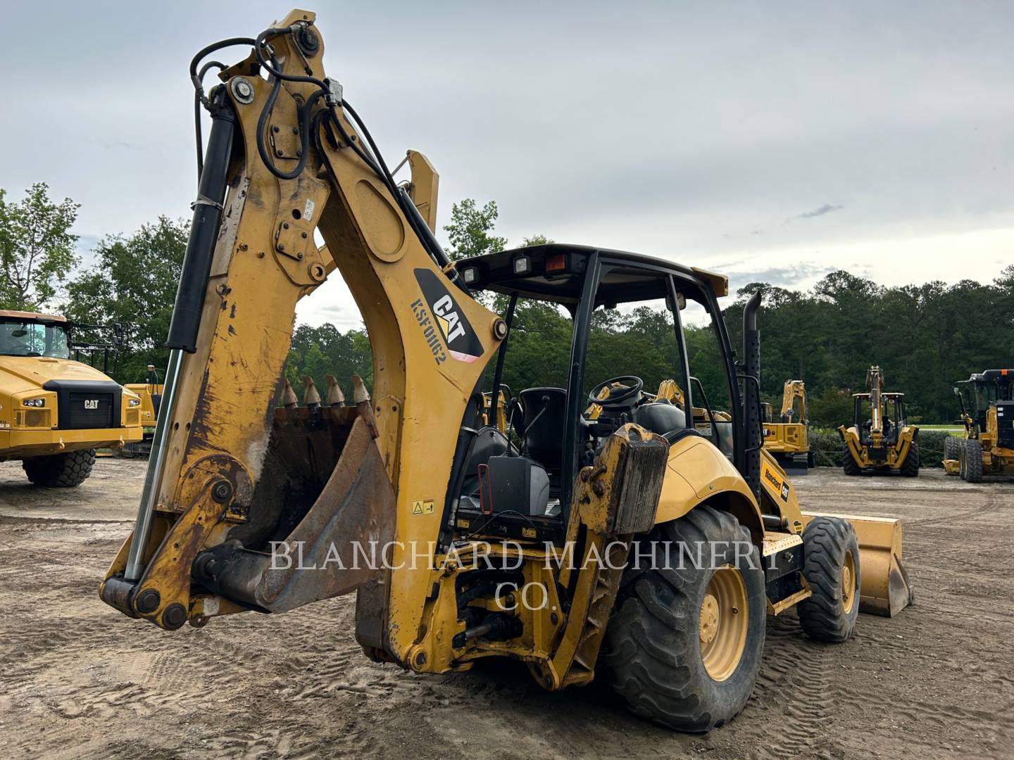 2014 Caterpillar 416FST Tractor Loader Backhoe