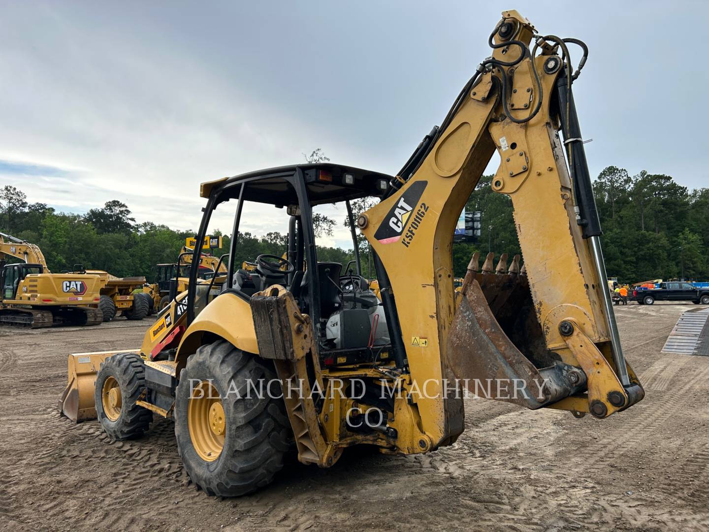 2014 Caterpillar 416FST Tractor Loader Backhoe