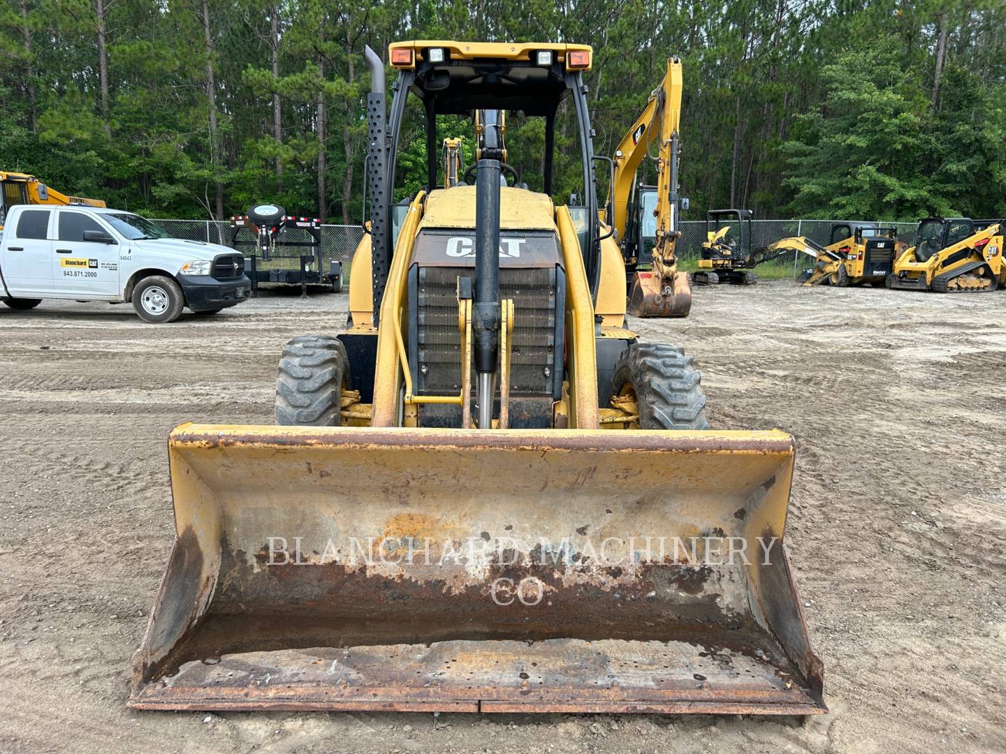 2014 Caterpillar 416FST Tractor Loader Backhoe