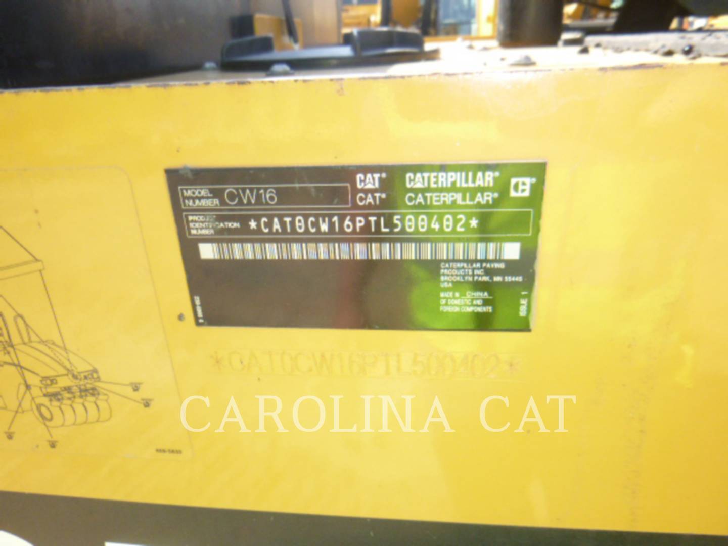 2019 Caterpillar CW16 Compactor