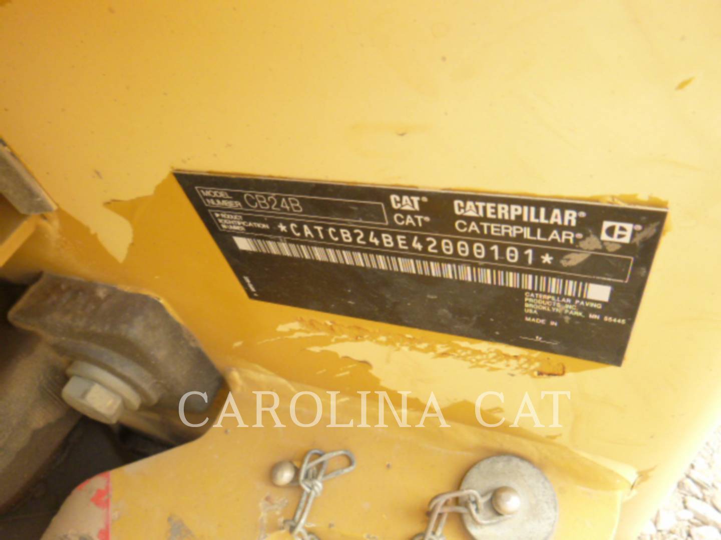 2014 Caterpillar CB24B Vibratory Double