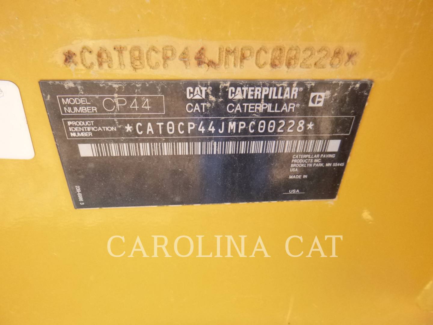 2013 Caterpillar CP44 Misc