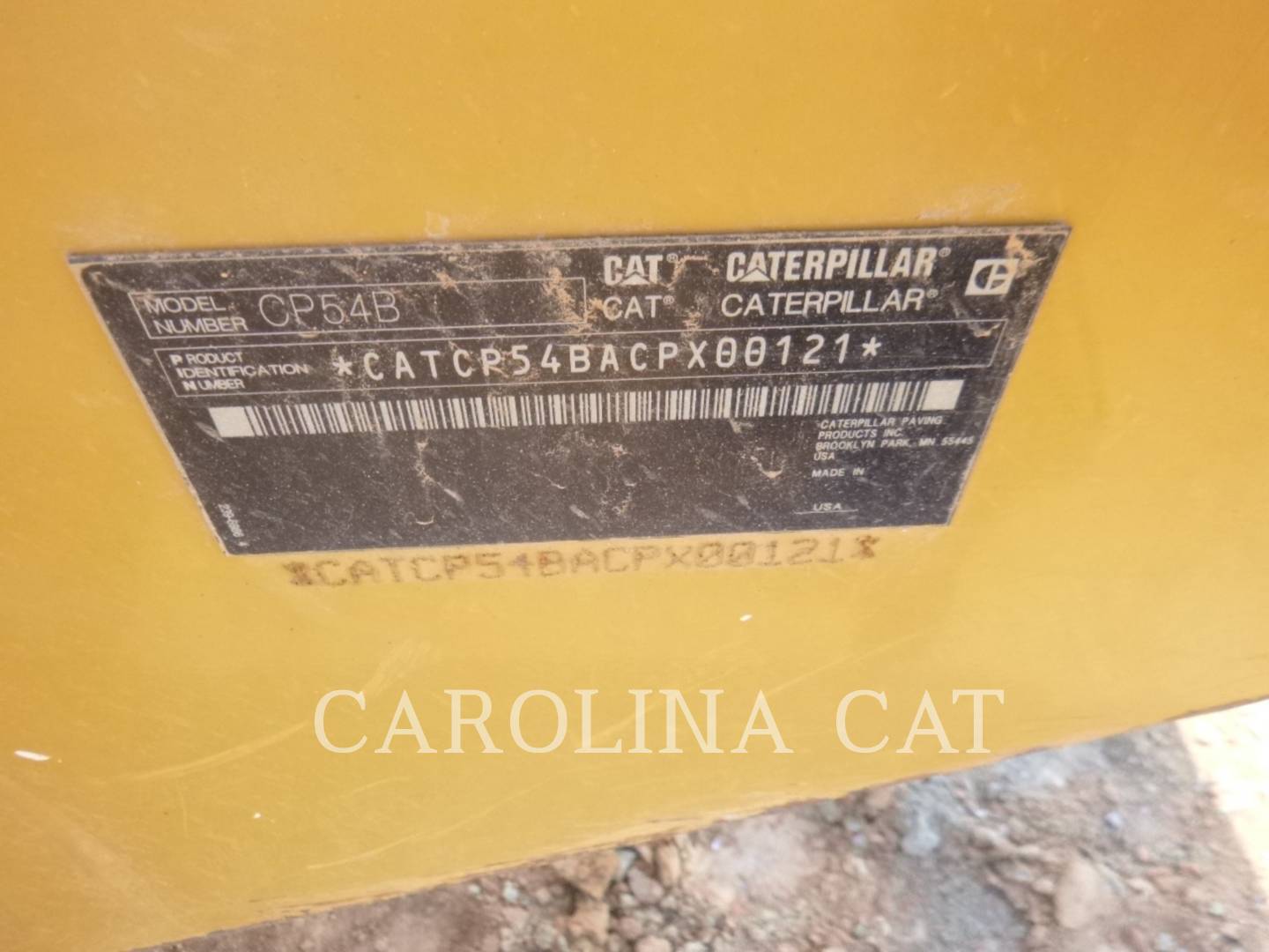 2013 Caterpillar CP54B Misc