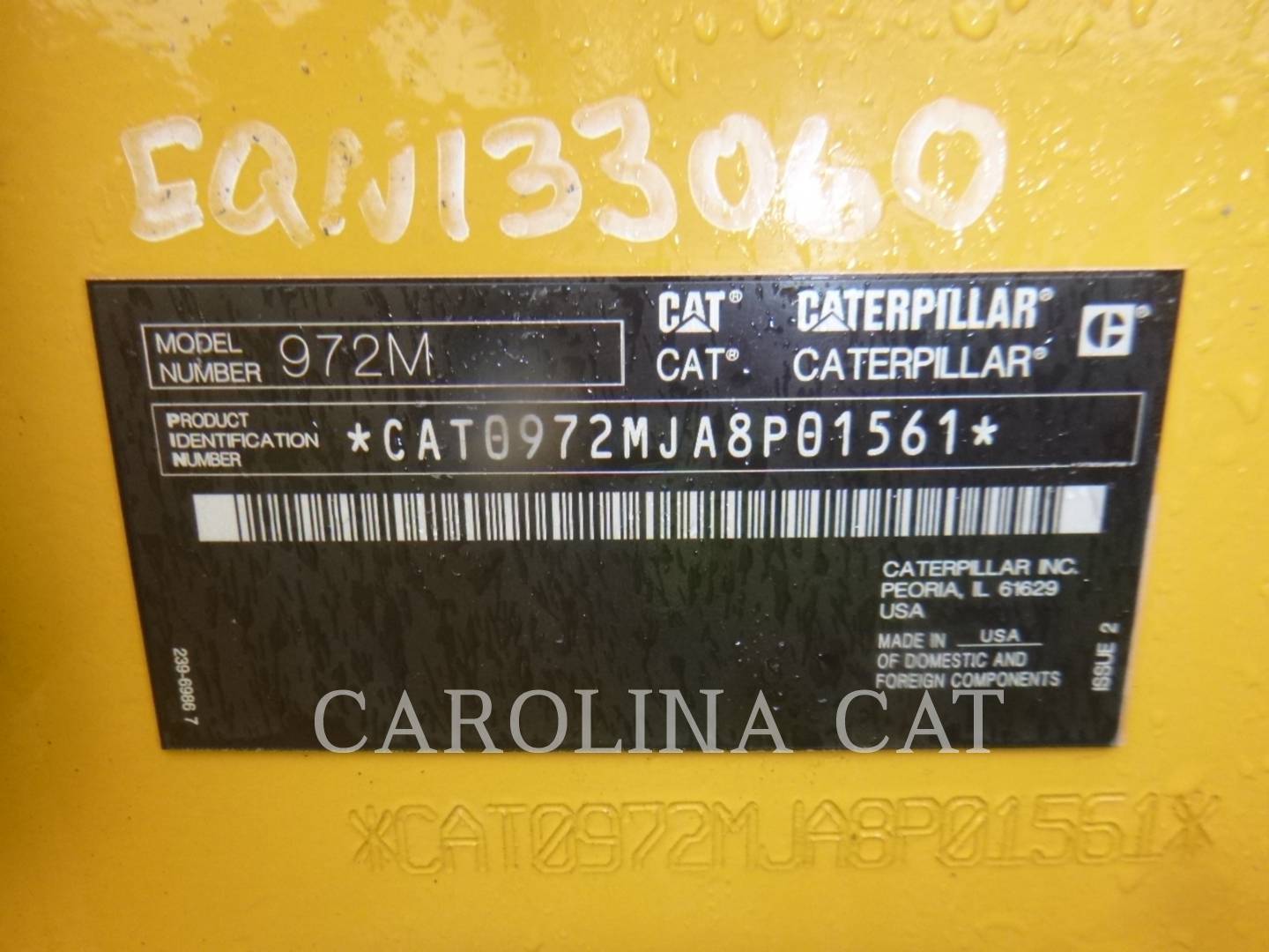 2017 Caterpillar 972M Wheel Loader