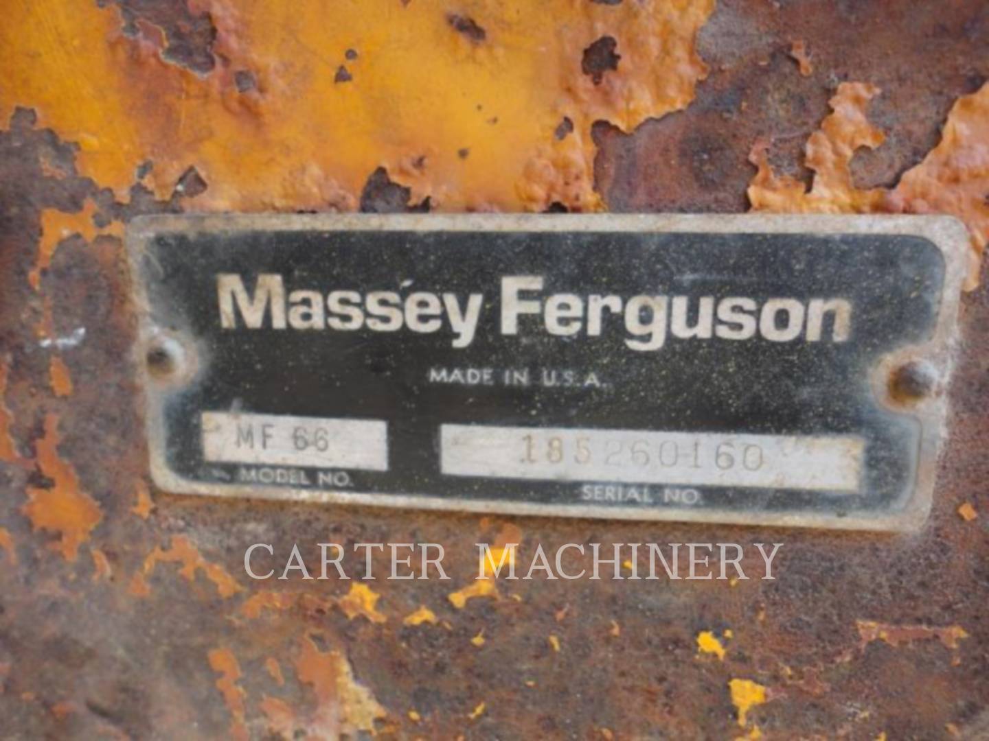 1985 Massey Harris MF66 Wheel Loader