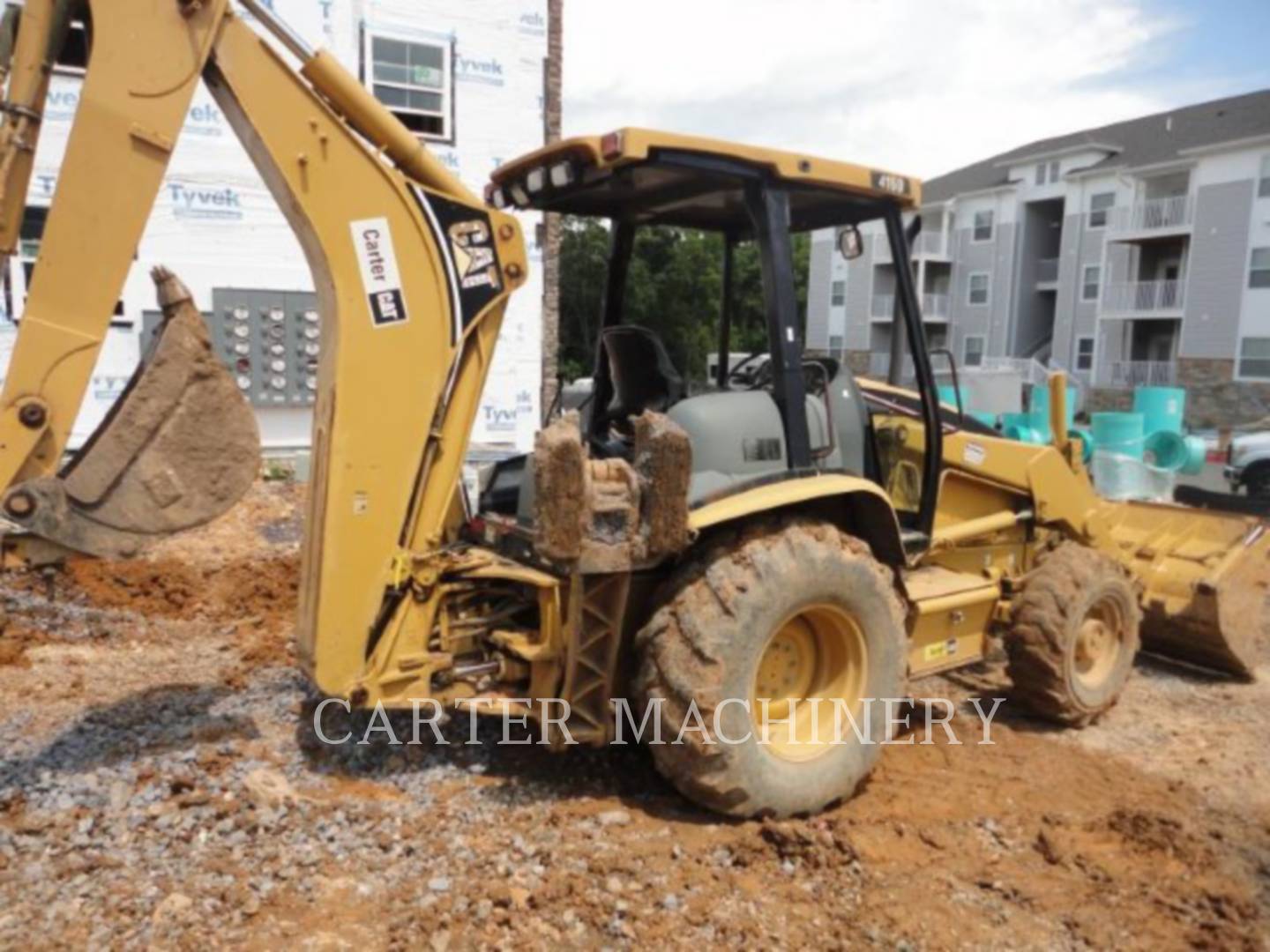 2003 Caterpillar 416D Tractor Loader Backhoe