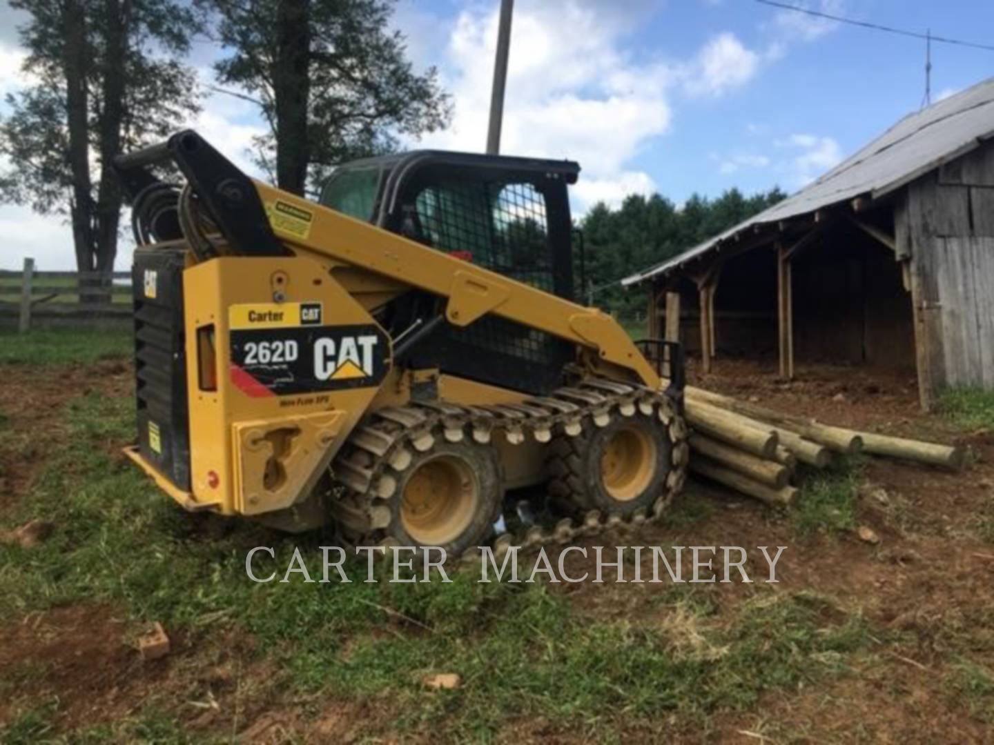 2014 Caterpillar 262D ACHF Skid Steer Loader