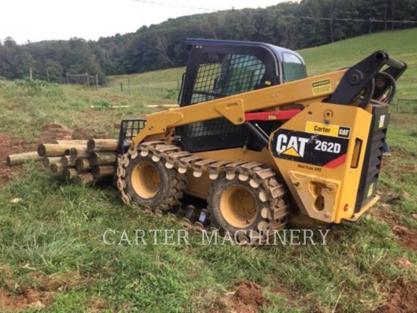 2014 Caterpillar 262D ACHF Skid Steer Loader