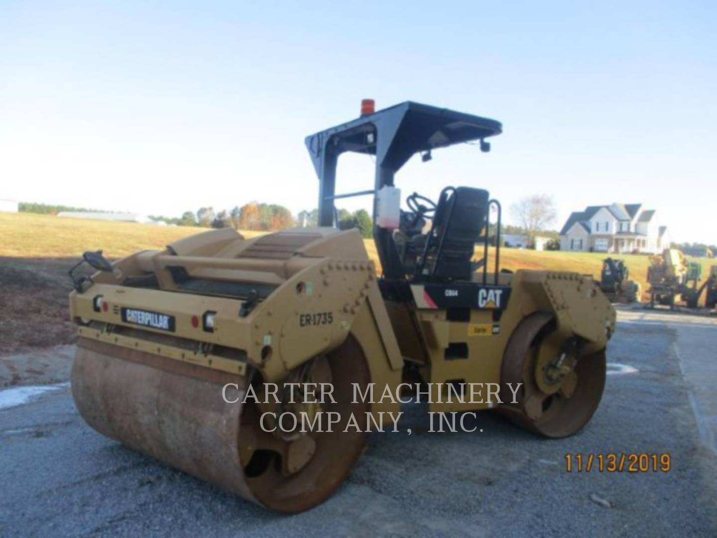 2014 Caterpillar CB64 Vibratory Double