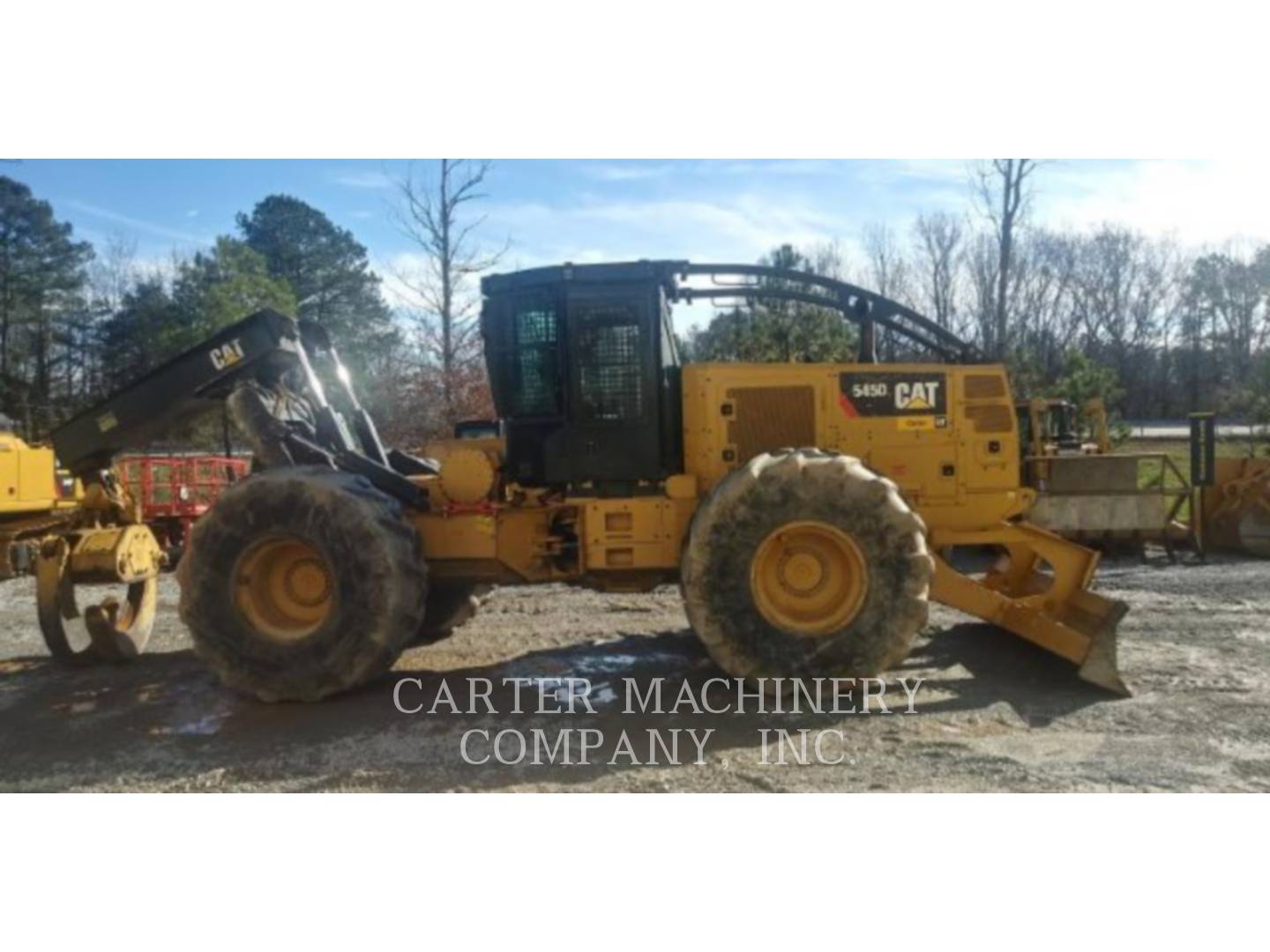 2015 Caterpillar 545D Skidder