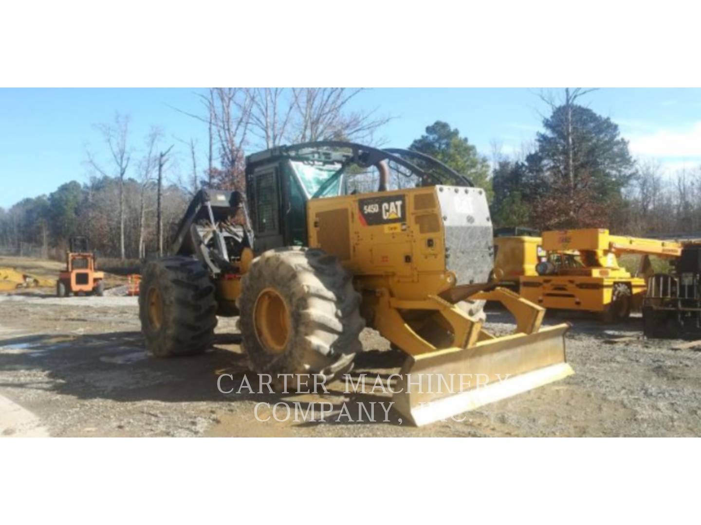 2015 Caterpillar 545D Skidder