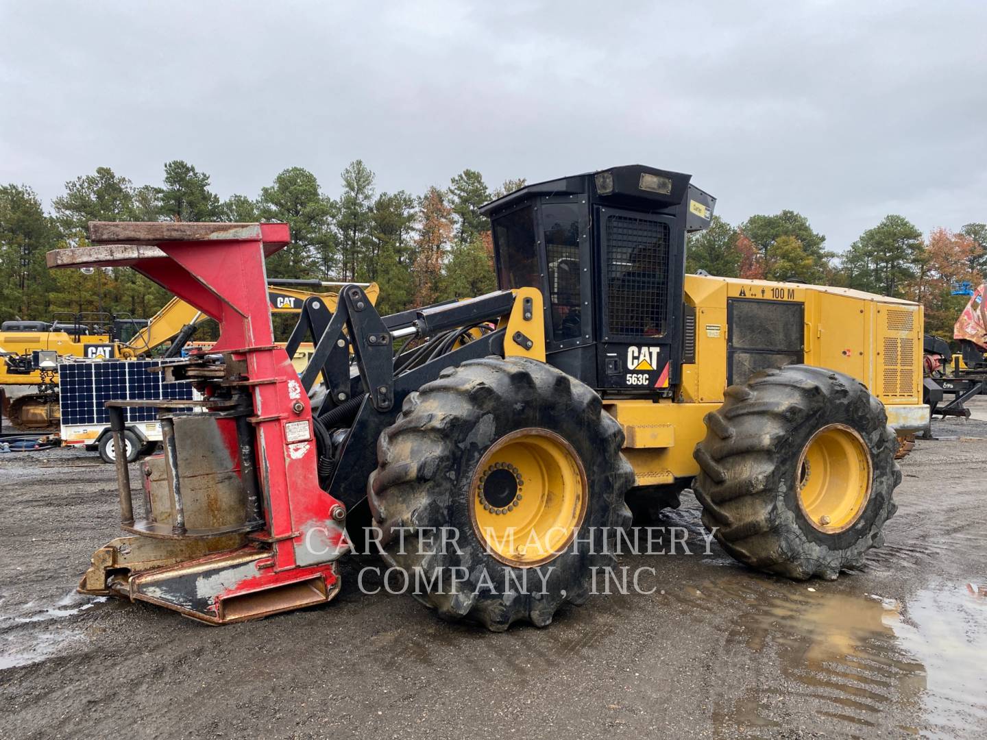 2013 Caterpillar 563C Feller Buncher