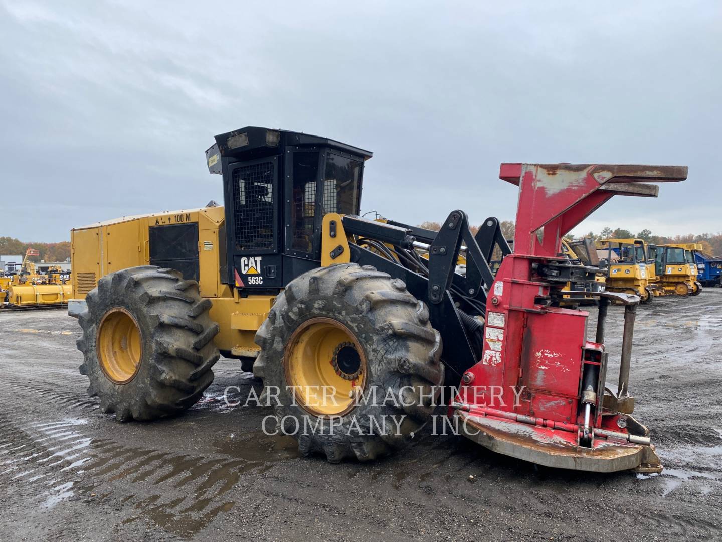 2013 Caterpillar 563C Feller Buncher