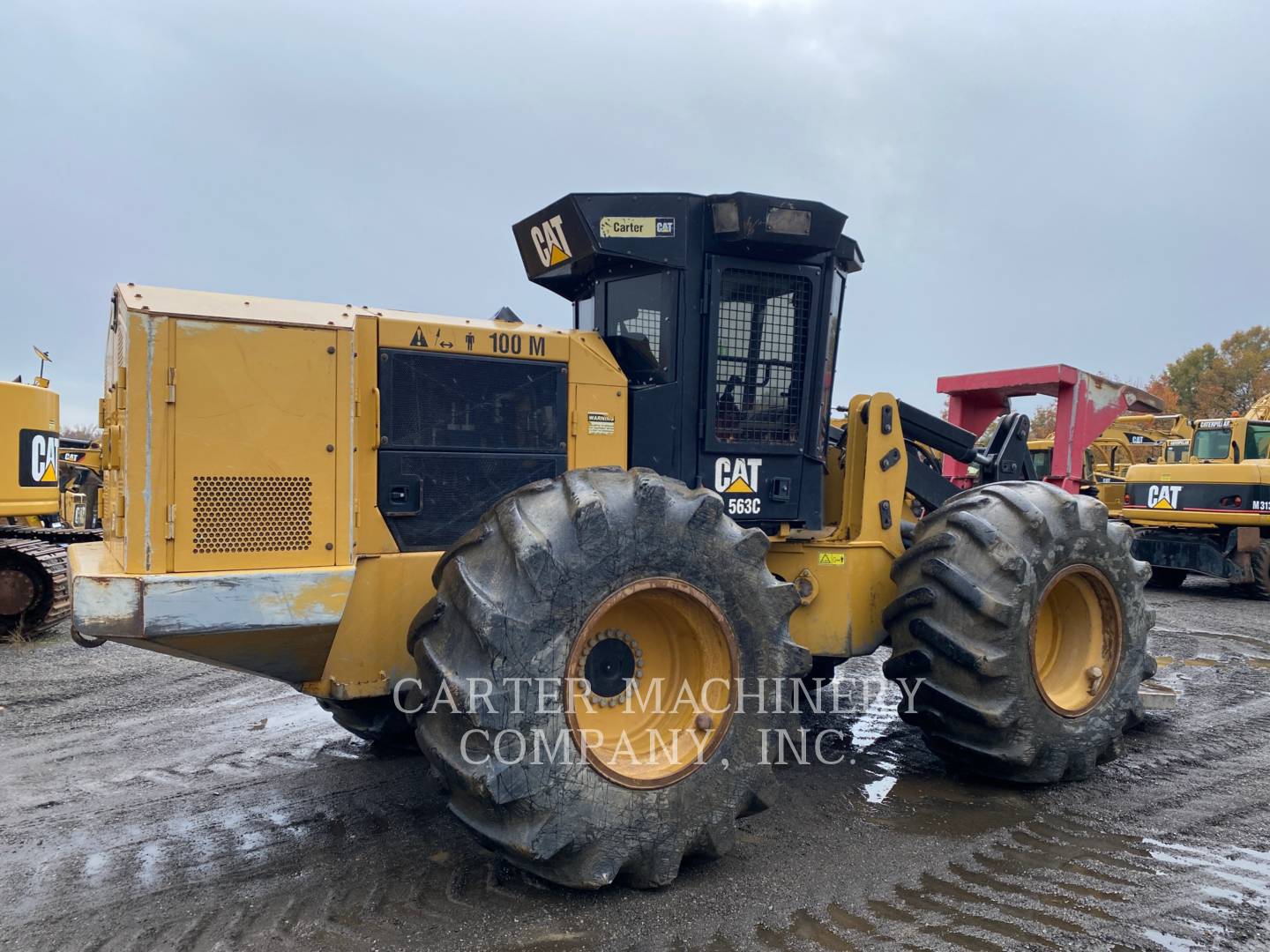 2013 Caterpillar 563C Feller Buncher