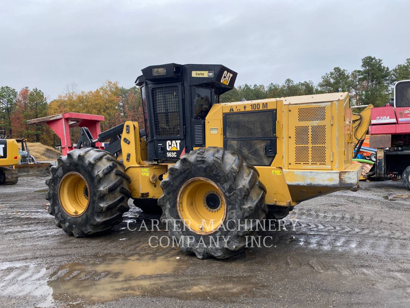 2013 Caterpillar 563C Feller Buncher