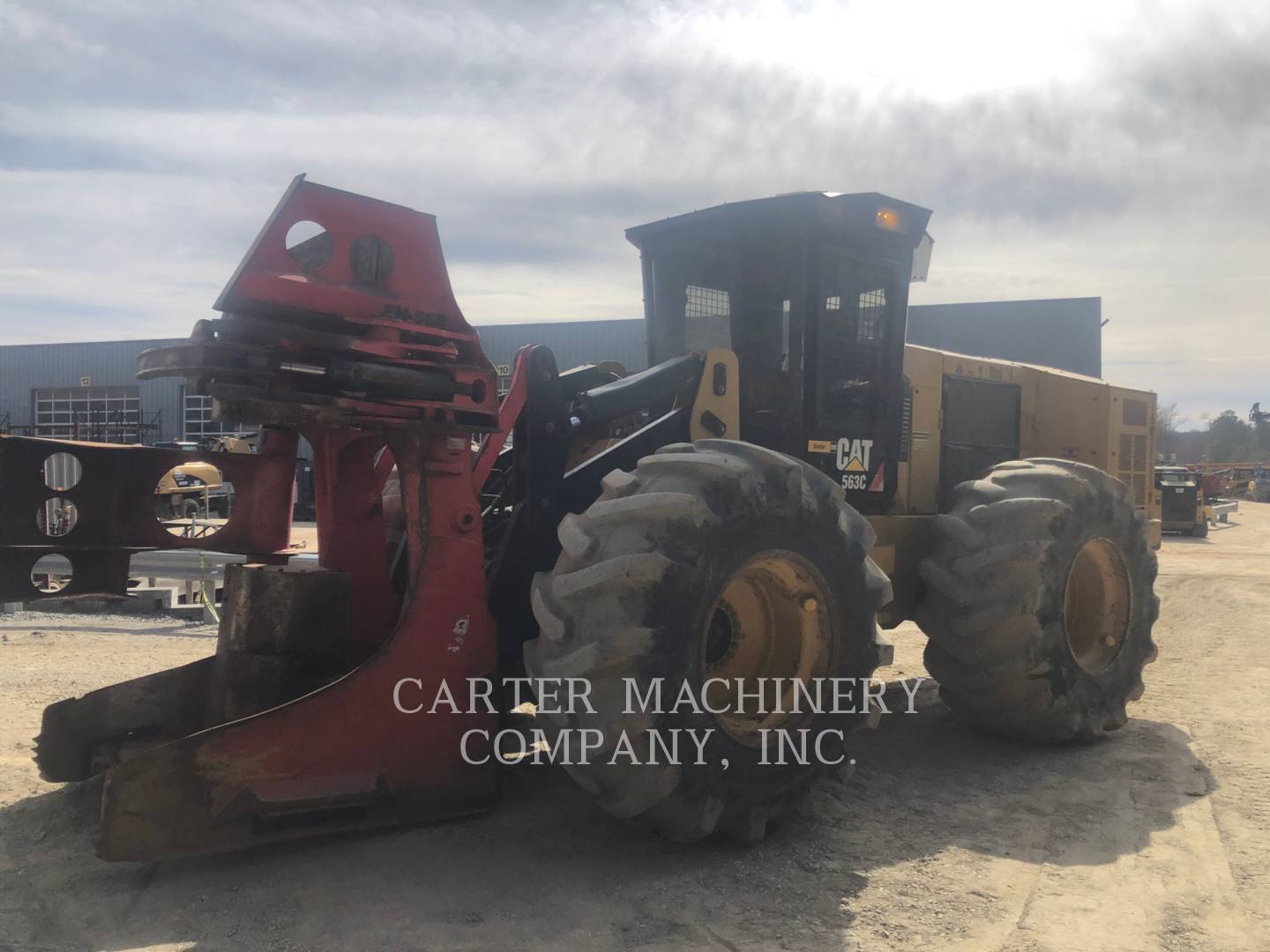 2015 Caterpillar 563C Feller Buncher