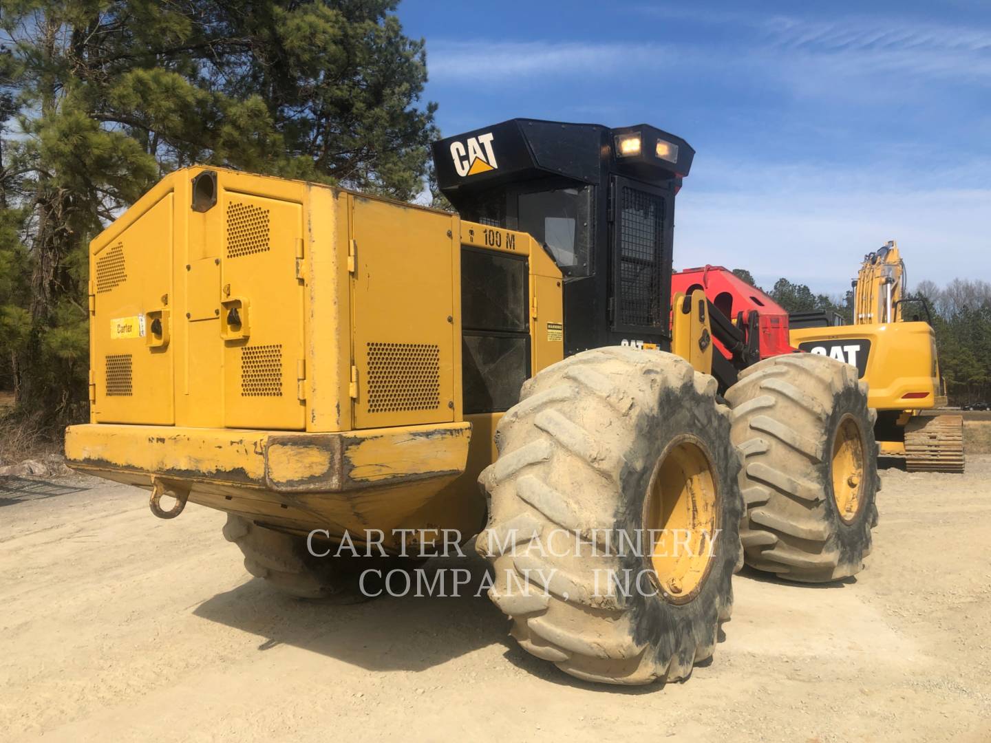 2015 Caterpillar 563C Feller Buncher