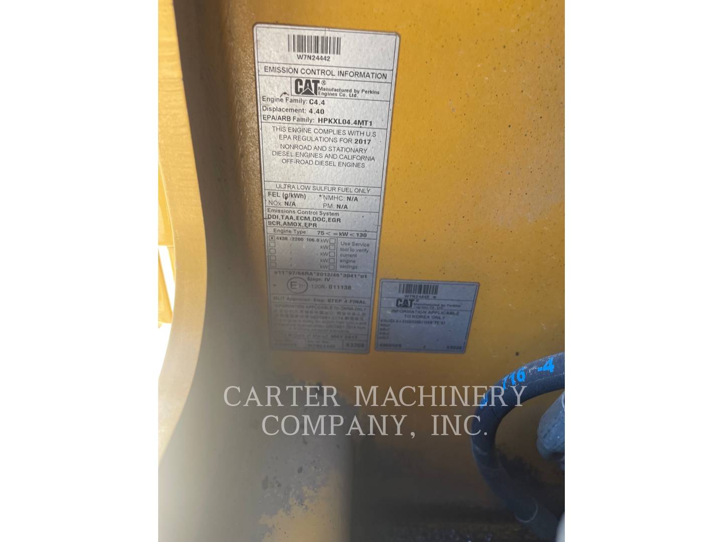 2017 Caterpillar CB66B Vibratory Double