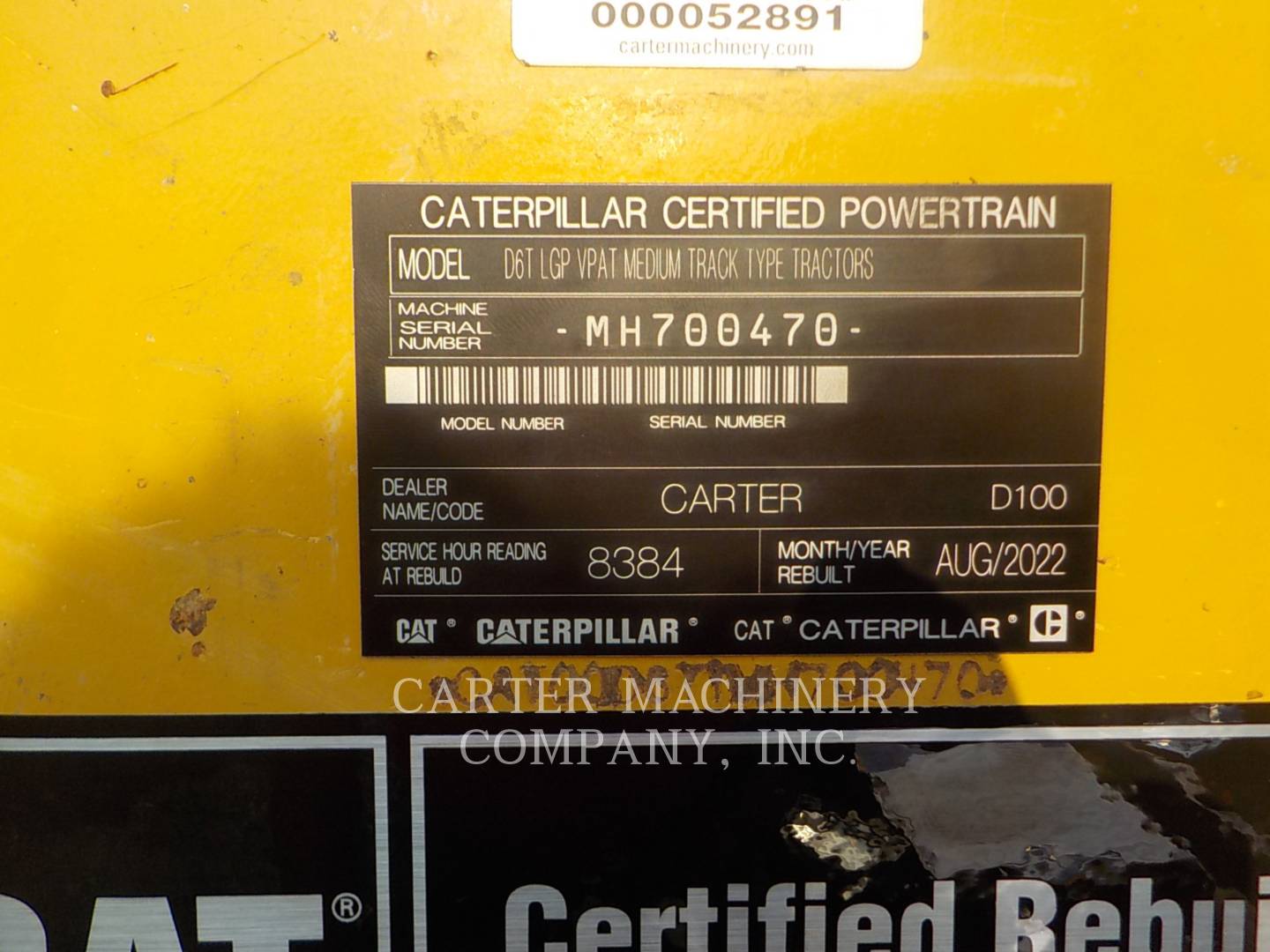 2018 Caterpillar D6TLGP VP Dozer