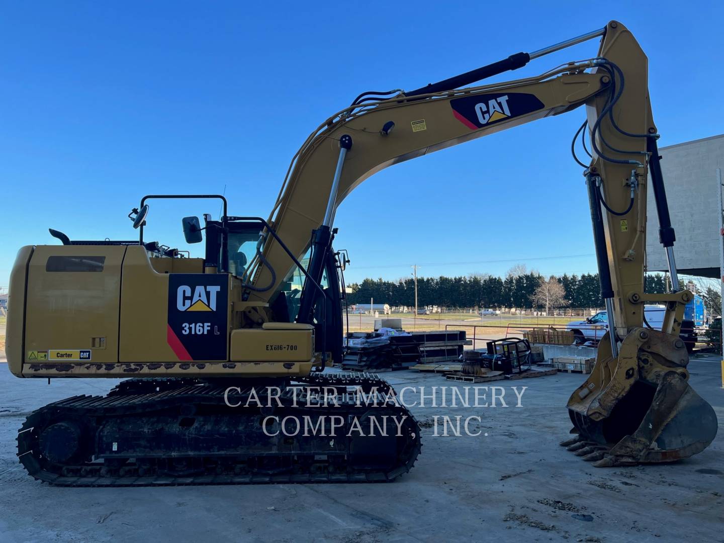 2017 Caterpillar 316FL TC Excavator