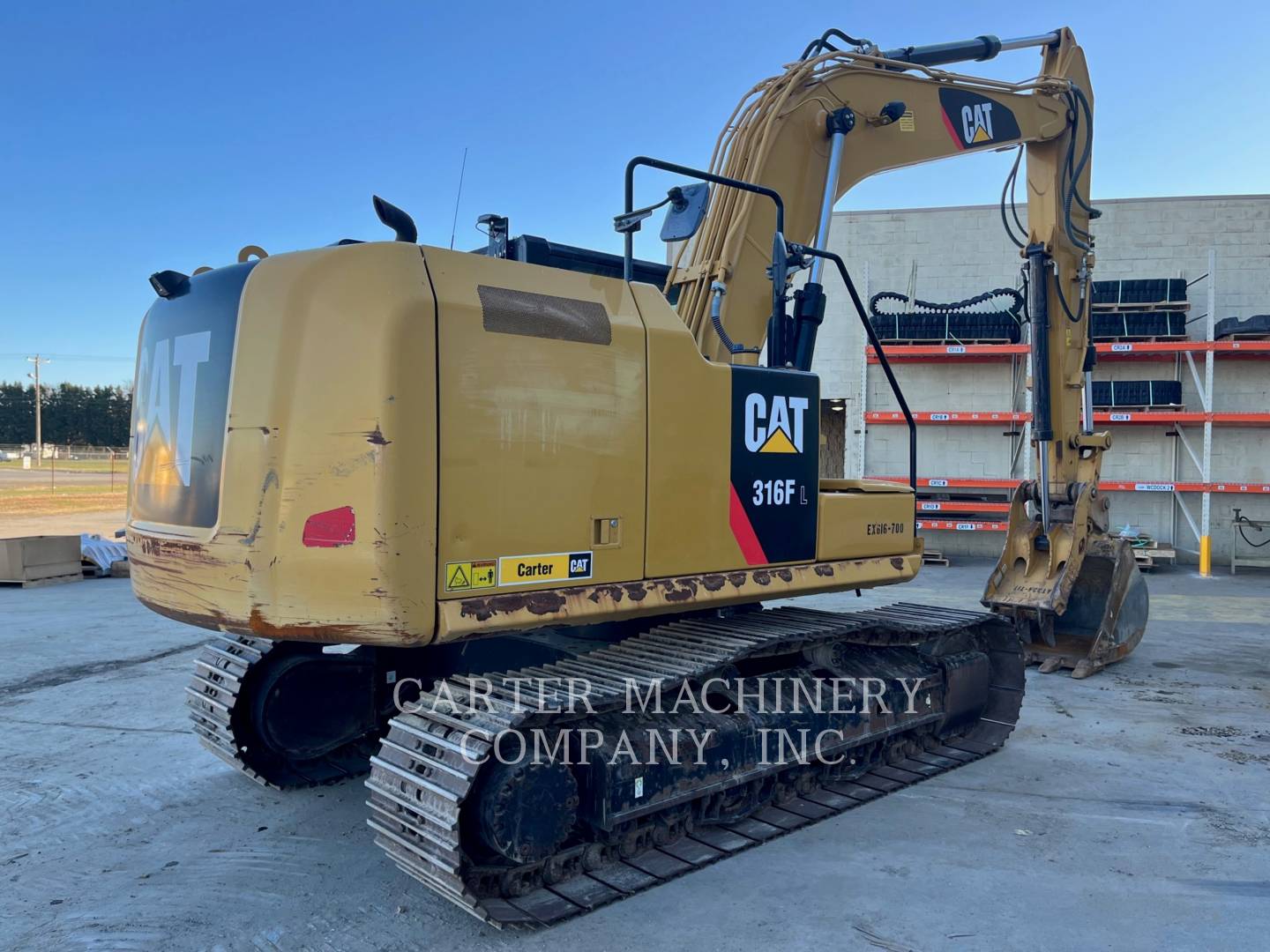 2017 Caterpillar 316FL TC Excavator