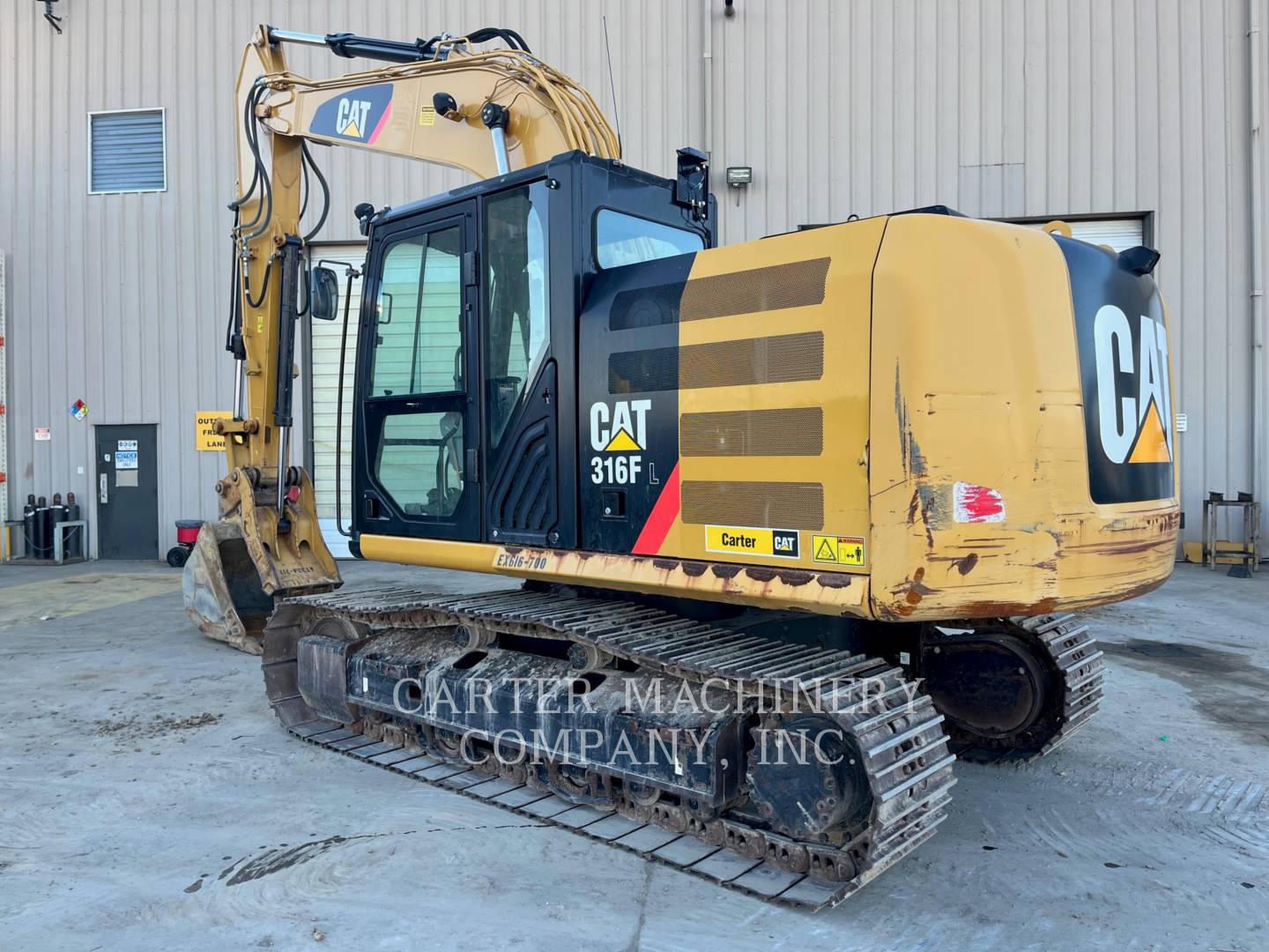 2017 Caterpillar 316FL TC Excavator