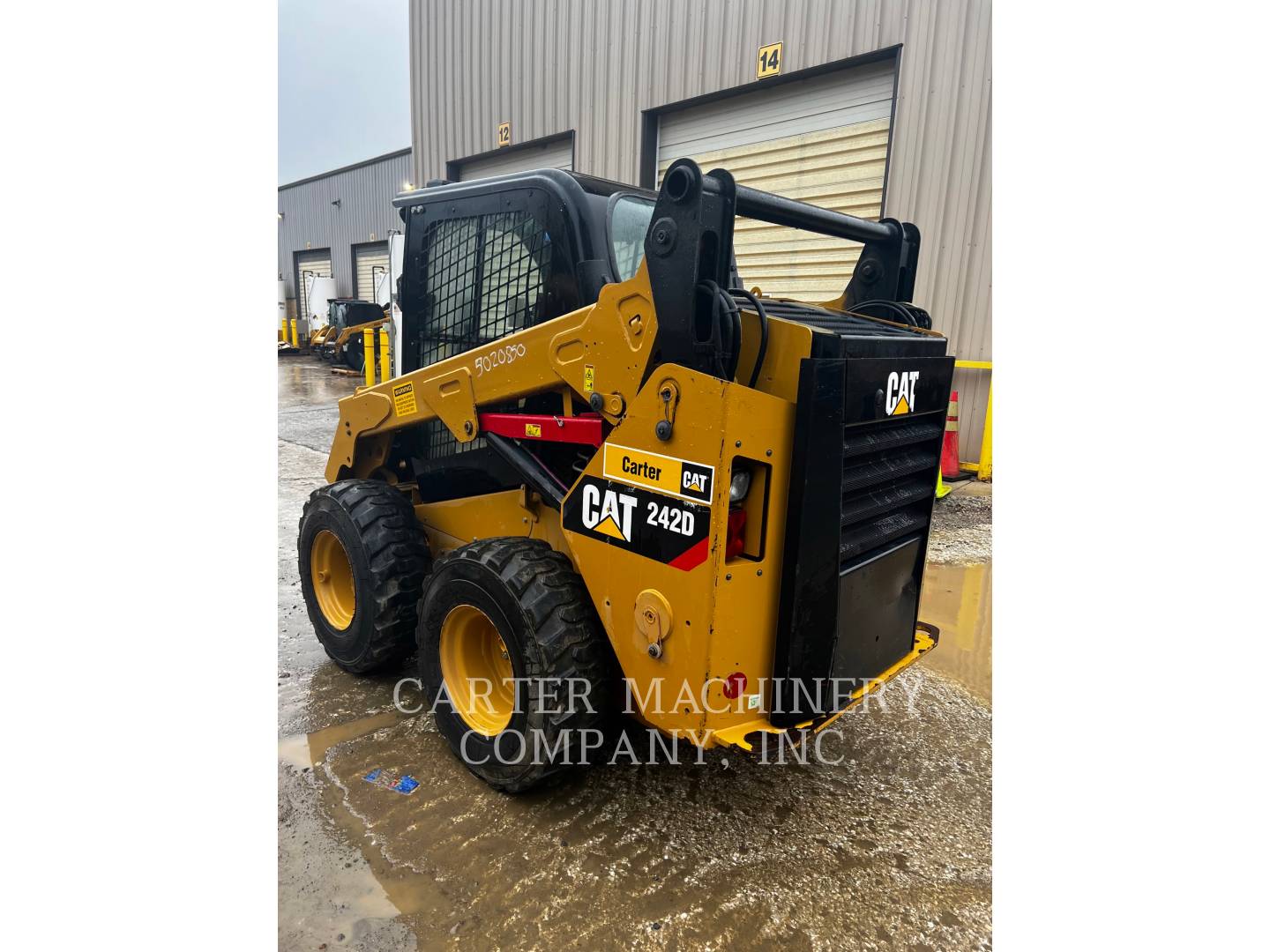 2017 Caterpillar 242D Skid Steer Loader