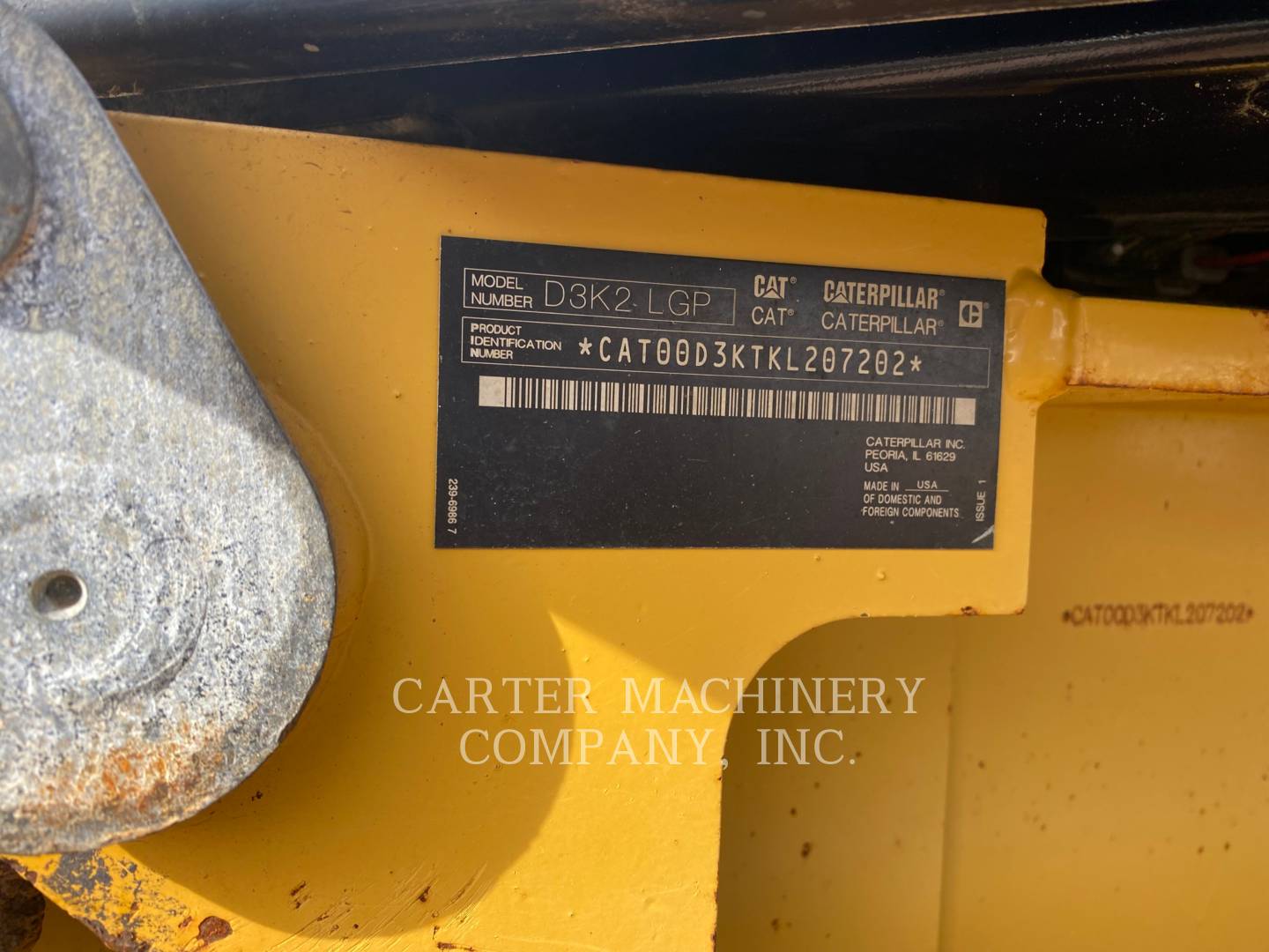 2019 Caterpillar D3K2LGP Dozer