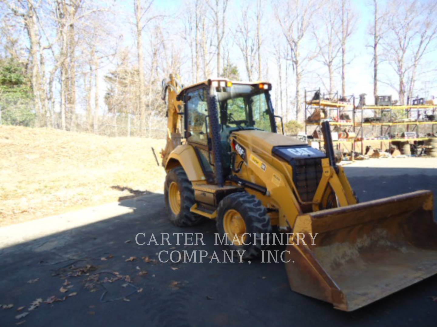 2017 Caterpillar 416 F Tractor Loader Backhoe