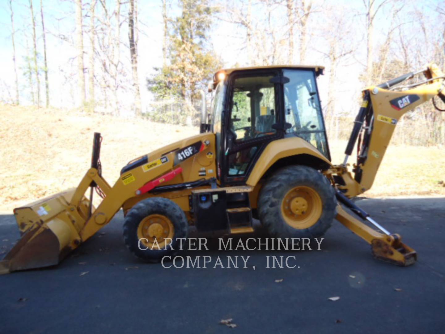 2017 Caterpillar 416 F Tractor Loader Backhoe