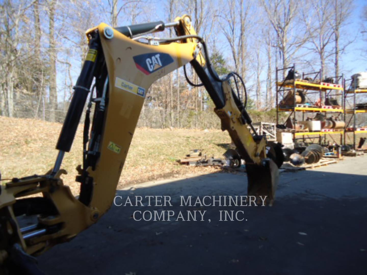 2017 Caterpillar 416 F Tractor Loader Backhoe