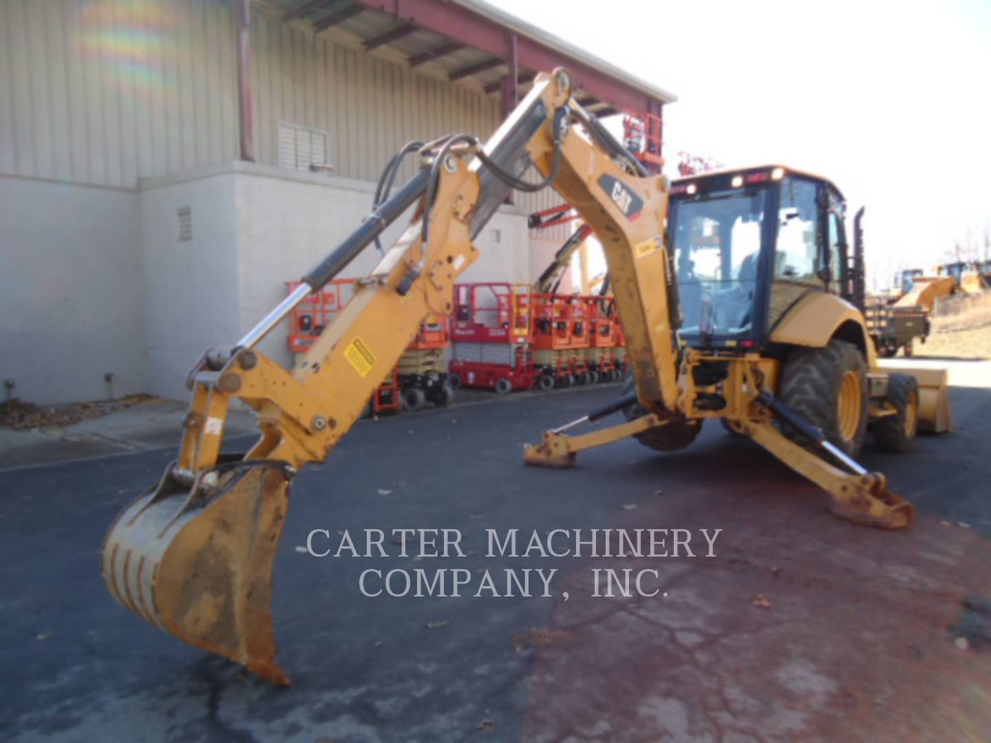 2017 Caterpillar 416 F Tractor Loader Backhoe