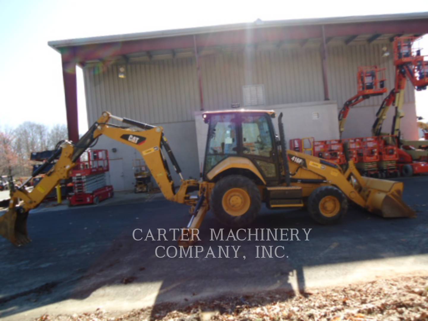 2017 Caterpillar 416 F Tractor Loader Backhoe