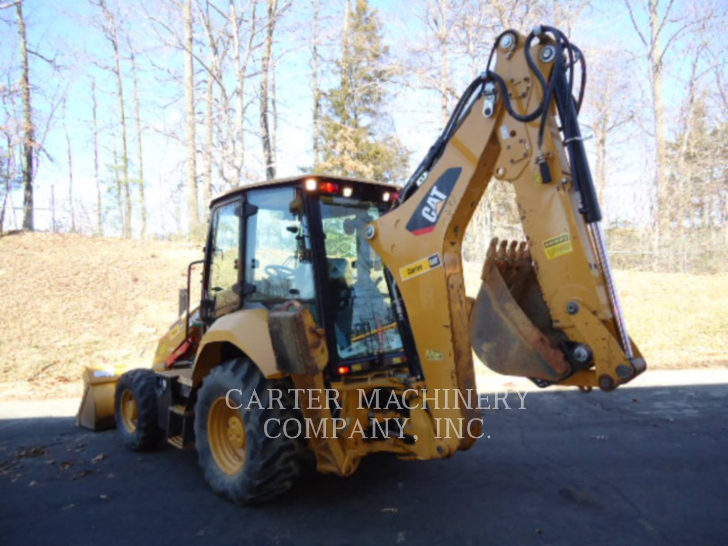 2017 Caterpillar 416 F Tractor Loader Backhoe