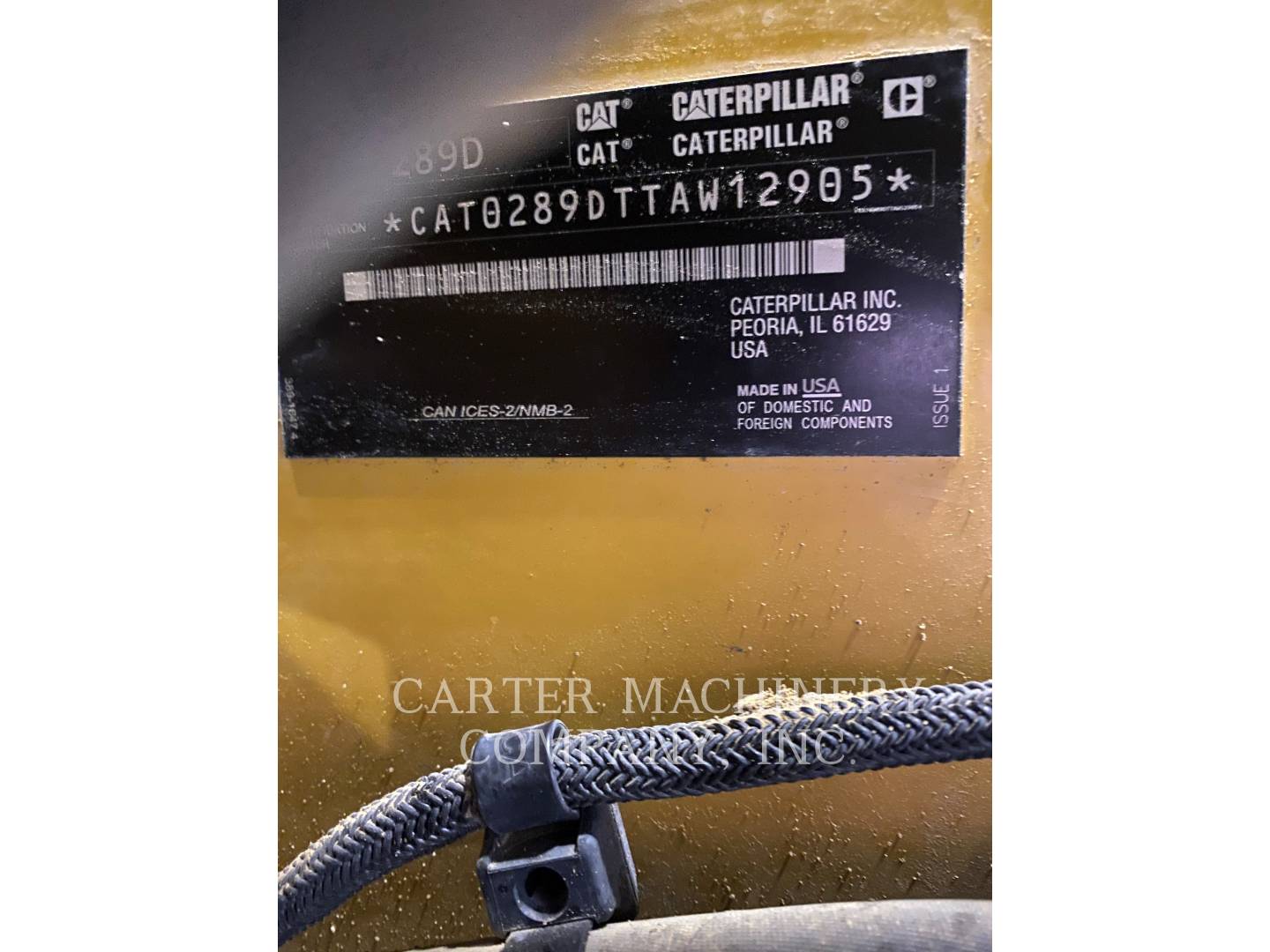 2019 Caterpillar 289D Misc