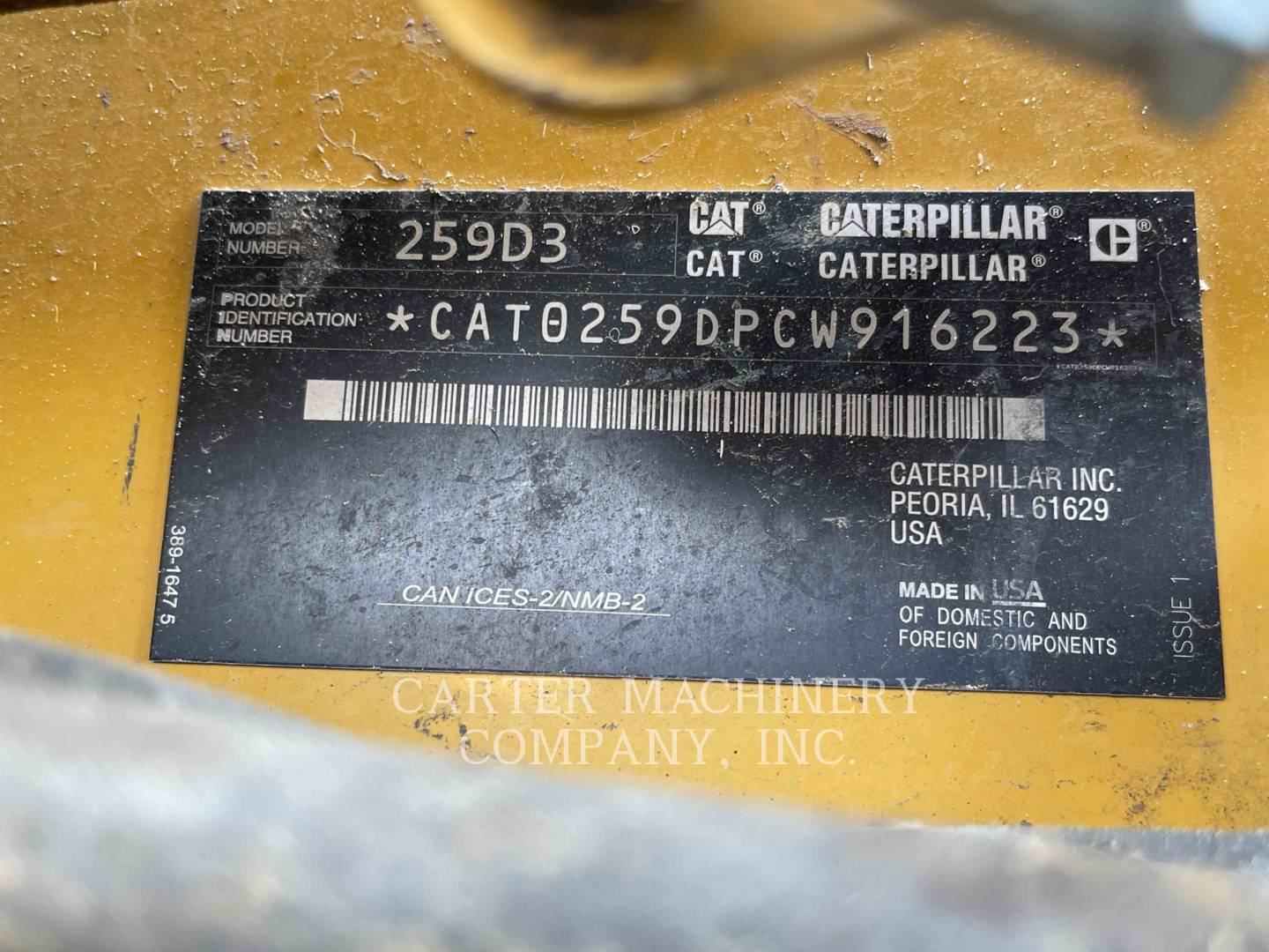 2022 Caterpillar 259D3 Misc