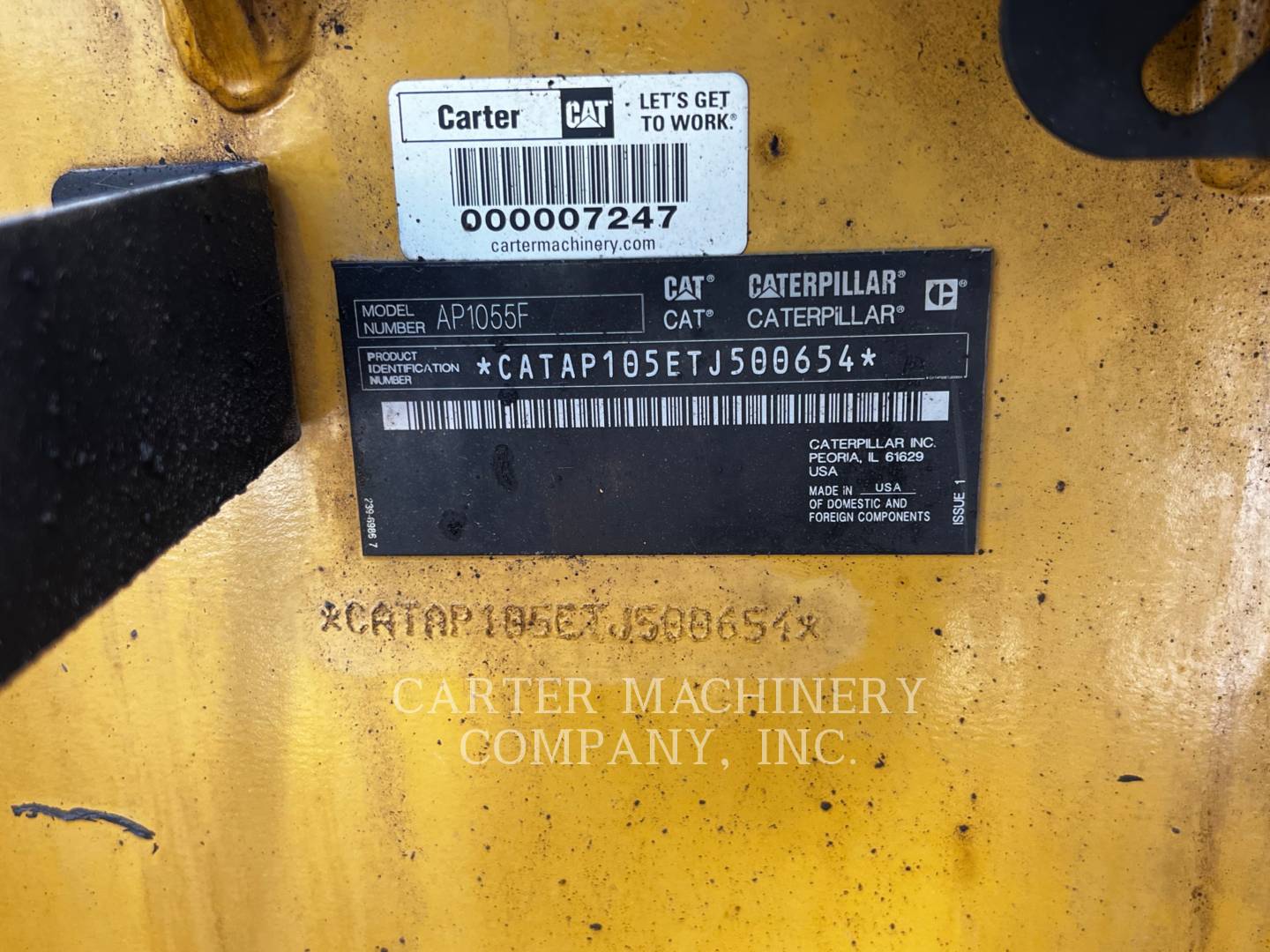 2017 Caterpillar AP1055F Paver