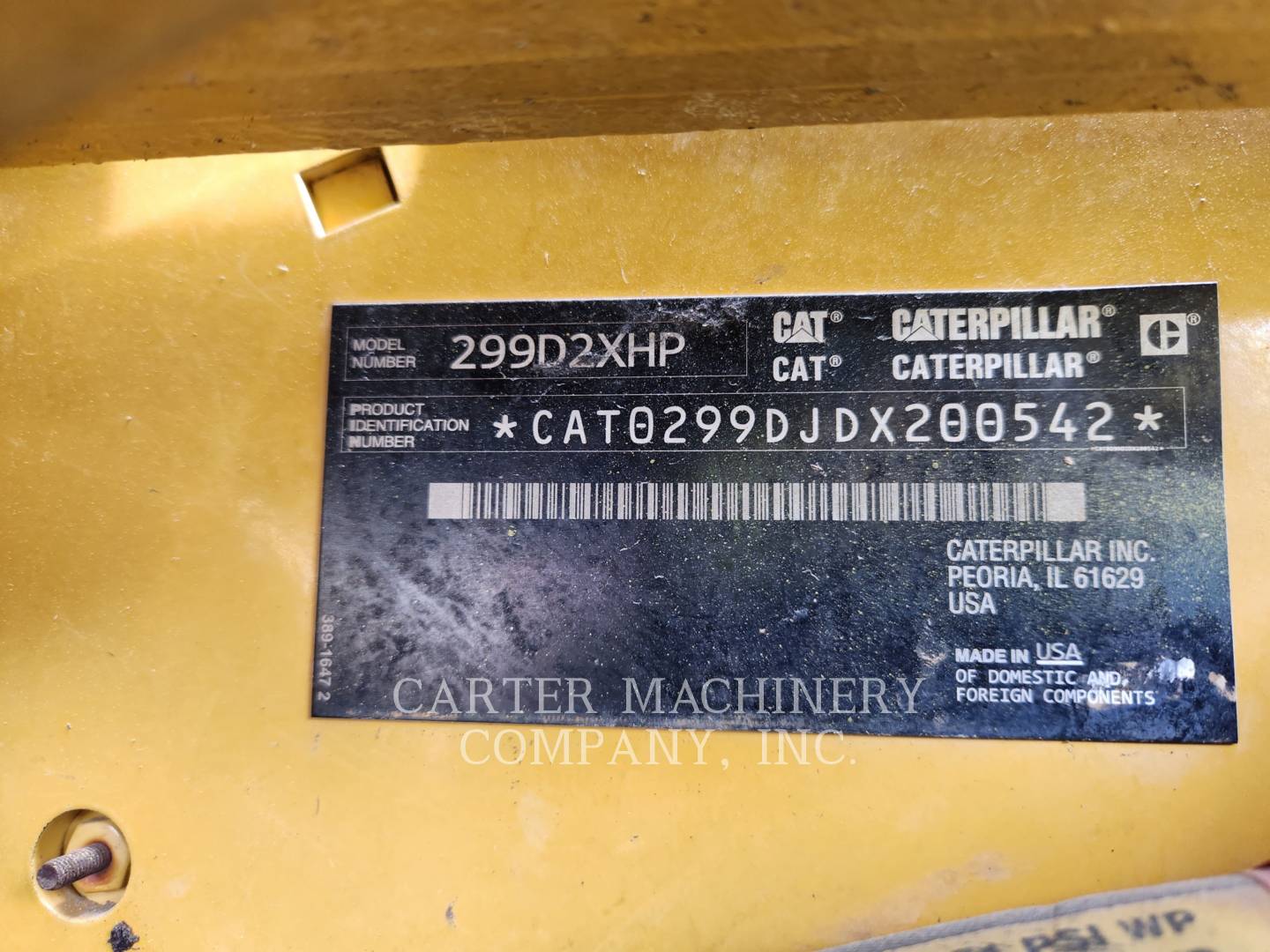 2016 Caterpillar 299D2XHP Misc