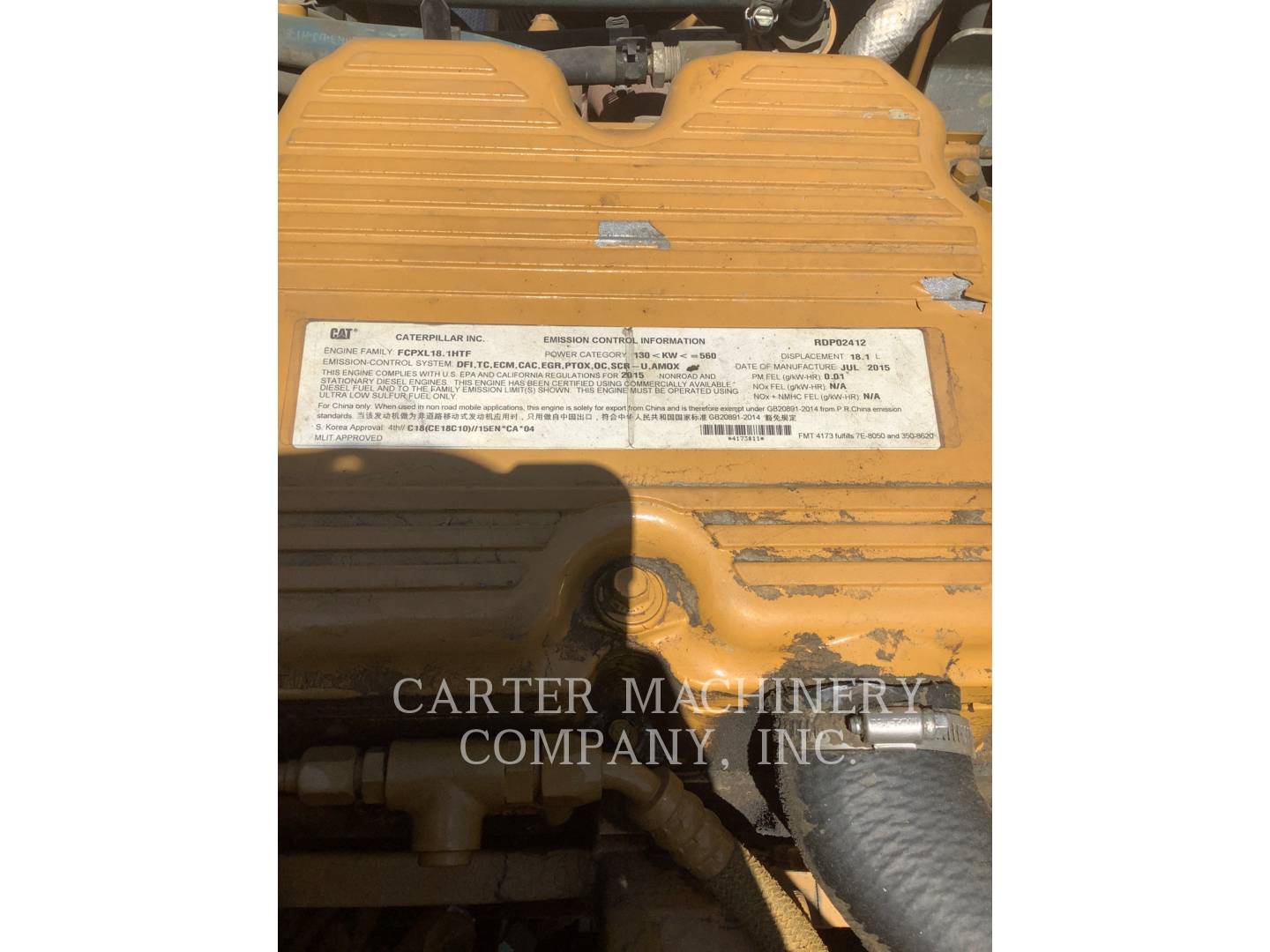 2016 Caterpillar 745C Articulated Truck